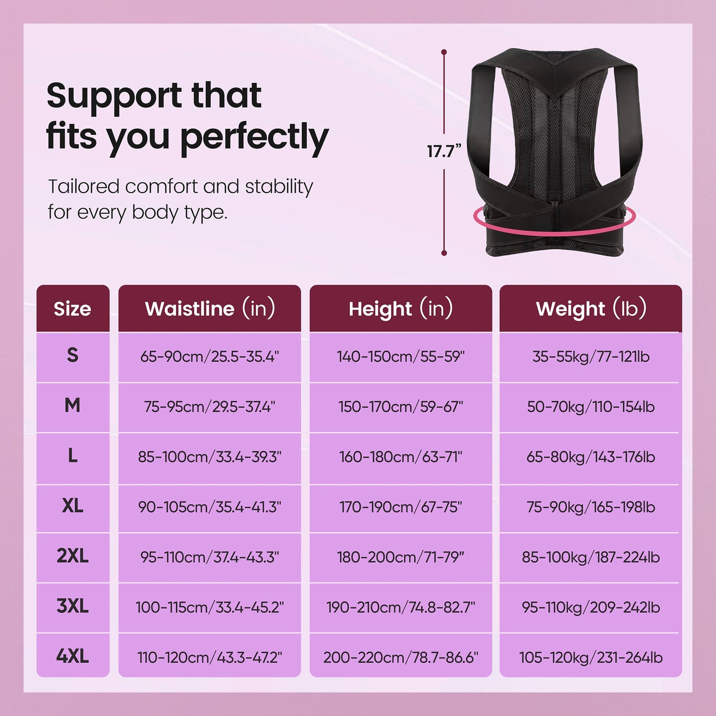 EaseFlow™ Posture Corrector