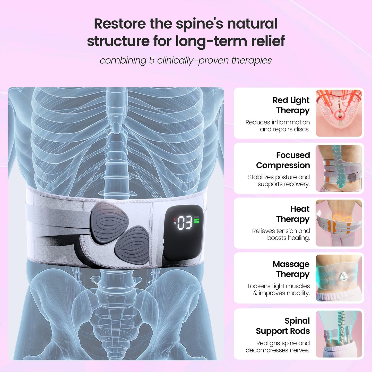 EaseFlow™ Back Support Belt
