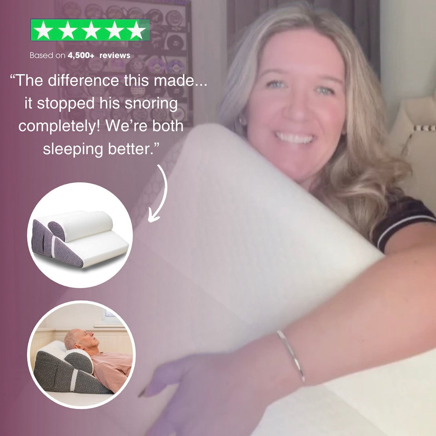 EaseFlow™ Wedge Support Pillow
