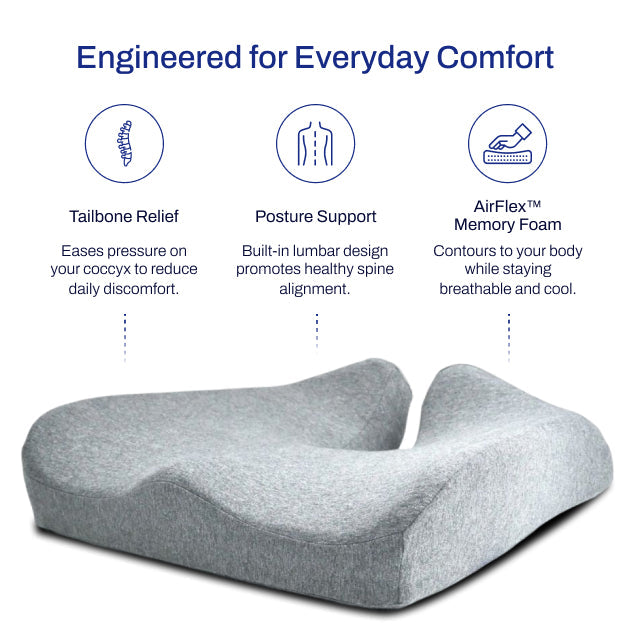 EaseFlow™ Orthopedic Seat Cushion