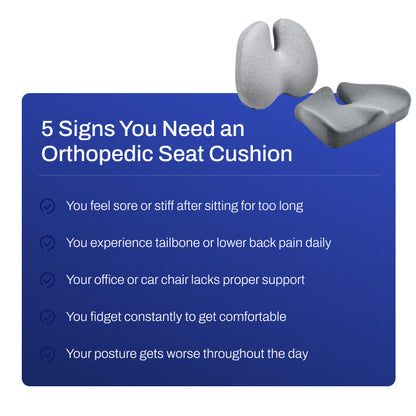 EaseFlow™ Orthopedic Seat Cushion